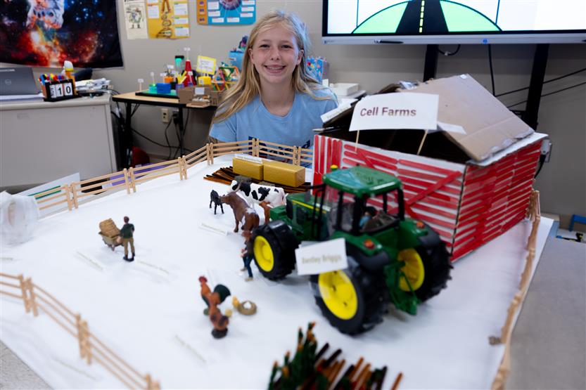 Students present science projects